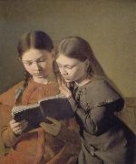 Constantin Hansen, The Artist-s Sisters